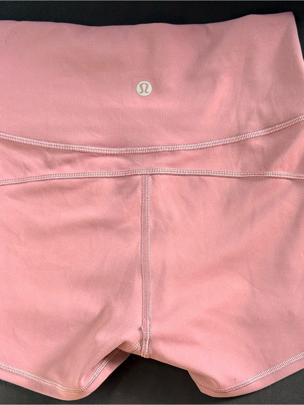 lululemon athletica Light Pink High-Rise Workout Shorts
